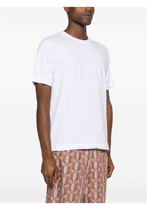 White crew-neck T-shirt - men DRIES VAN NOTEN | 2410211008600001